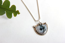 Load image into Gallery viewer, LUNA - Eco Silver &amp; Moss Agate