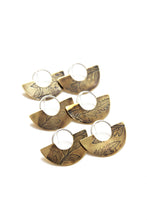 Load image into Gallery viewer, ELLE STUDS - BRASS