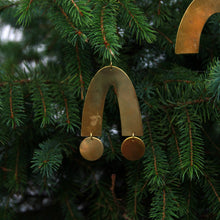 Load image into Gallery viewer, brass arch christmas decorations